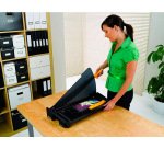 Cisaille fellowes stellar a3 lame acier inoxydable         pression automatique capacite coupe 20f 127x374x673mm