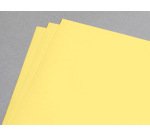 Papier clairefontaine multifonction laser couleur   trophe a3 160g/m2 jonquille   parfaite opacite paquet 250