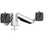 Bras articule novus clu pour ecran simple l 3 reglage en   hauteur systeme passage de    cables supporte 2  a 7kg