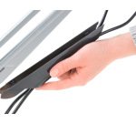 Bras articule novus clu pour ecran simple l 3 reglage en   hauteur systeme passage de    cables supporte 2  a 7kg