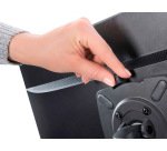 Bras articule novus clu pour ecran simple l 3 reglage en   hauteur systeme passage de    cables supporte 2  a 7kg