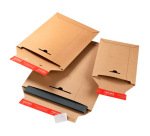 Pochette expedition colompac carton rigide brun bande      adhesive 170x245x30mm