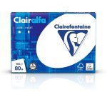 Papier clairefontaine clairalfa multifonction laser couleur haute qualite extra   blanc a4 120g/m2 paquet 250