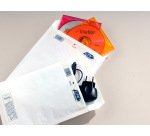 Pochette gpv kraft bulle air economique tres resistant     120x215mm coloris blanc 75g   boite de 200 unites