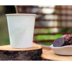 Gobelet en carton coldis biodegradable compostable de  contenance 10cl paquet de 50
