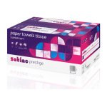 Essuie-mains coldis pure ouate blanche ecolabel 2plis  20,6x32cm  1 paquet de 120    feuilles