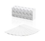 Essuie-mains coldis pure ouate blanche ecolabel 2plis  20,6x32cm  1 paquet de 120    feuilles