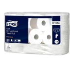 Rouleau papier toilette tork blanc 2 plis 396 fts paquet   de 6