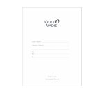 Carnet de note quo vadis 15 lignes silk bordeaux          elastique. 192 pages format   10x15cm