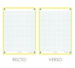Fiches oxford bristol revision 2.0 oxford a5        perforee 32 fiches/film q5x5  cadre jaune