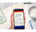 Fiches oxford bristol revision 2.0 oxford a5        perforee 32 fiches/film q5x5  cadre jaune