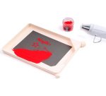 Plateau de collecte avec deux entonnoirs 16 x 23 cm