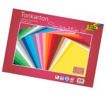 Papier cartonné 180g/m , din a4, 100 feuilles 10 coloris   assortis