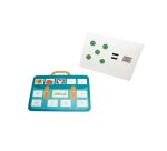 Pack de 576 gommettes sodertex  17 x 22 cm - 12     planches - coloris assortis