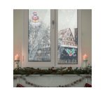 Pack de 66 gommettes sodertex transparentes  17 x 22 cm 6   planches coloris assortis