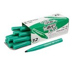 Feutre bic visacolor xl ecolutions pointe large 4,5 mmcoloris vert