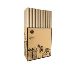 Rouleaux kraft veritable brun 1x5 m  recycle 100%
