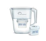 Carafe filtrante claire + 1 cartouche de filtration       capacite 2,5l