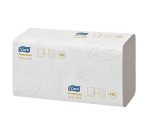Essui mains tork plies z blanc 21.3x24cm 2 plies de    180 feuilles. paquet de 21