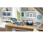 Porte-revues cep riviera polystyrene capacite 700f     270x310x85 mm coloris vert    d'eau