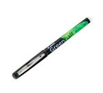 Greenball roller encre liquide 10 stylos + 10        recharges pointe moyenne noir