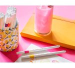 Pochette emott 5 feutres passion colors pointe fine    coloris assortis