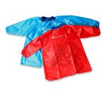 Tablier de protection lavable pour enfant de 2   4 ans      couleur rouge