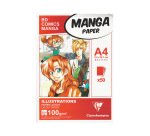 Bloc de papier Layout MANGA ILLUSTRATIONS, A4
