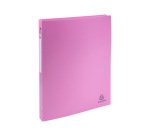 Classeur 4 anneaux exacompta forever young polypropylene   a4 4/15mm assortiment