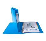 Classeur 4 anneaux exacompta forever young polypropylene   a4 4/30mm assortiment