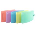 Classeur 2 anneaux bristol polypropylene a5 2/30mm       assortiment pastel