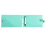 Classeur 2 anneaux bristol polypropylene a5 2/30mm       assortiment pastel