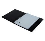 Intercalaires imprimes mensuels exacompta            polypropylene a4 12positiones / mois gris