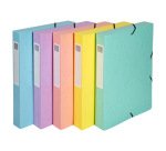 Boite de classement exabox aquarel a4 dos25mm assortiment