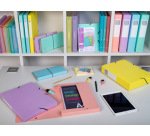 Boite de classement exabox aquarel a4 dos25mm assortiment