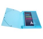 Boite de classement exacompta gamme chromaline pastel       polypropylene a4 240x320mm    dos 25mm.