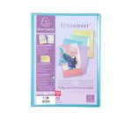 Porte-documents exacompta kreacover a4 polypropylen     80vues assortiment pastel