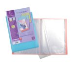 Porte-documents exacompta kreacover a4 polypropylen     80vues assortiment pastel
