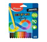 Crayons couleur maped color'peps infinity mine      infinie pochette de 12