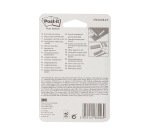 Marque-pages en papier post-it  10 blocs x 50        feuilles 15x50mm coloris      assortis