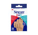 Pansement nexcare duo sans douleur assoritment 20 unites 6294236