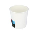 Gobelet en carton coldis de contenance 10cl paquet de 50  blanc    42158