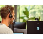 Casque sans fil cleyver hw10 mono dect gap micro coloris   noir
