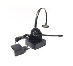 Casque sans fil cleyver hw10 mono dect gap micro coloris   noir