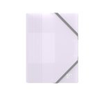 Chemise elastique oxford a6 pp coloris assortis pastel    opaque lot 40 unites