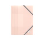 Chemise elastique oxford a6 pp coloris assortis pastel    opaque lot 40 unites