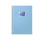 Cahier oxford smart spirale 4 trous a6 100 pages optik paper5x5 coloris pastel assortis   lot 20 unites