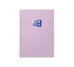 Cahier oxford smart spirale 4 trous a6 100 pages optik paper5x5 coloris pastel assortis   lot 20 unites