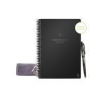 Cahier connecte bic rocketbook fusion executive   reutilisable a5 42p avec      stylo et serviette microfibre