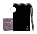 Bloc-notes connecte bic mini rocketbook core reutilisable  a6 48p avec stylo et          serviette microfibre coloris